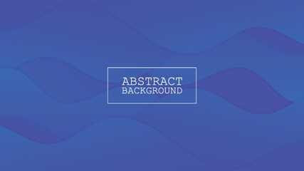 Sticker - Abstract blue background. Vector illustration