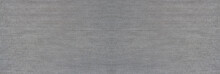 Banner Jeans Texture Blank. Textured Grey Pattern Mock Up And Top View. Copy Space Template. Selective Focus. Closeup Denim Cloth.