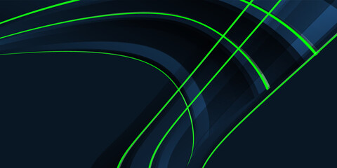 Wall Mural - Abstract blue green background