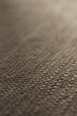 Canvas Print - Closeup of jute floor rug indoor