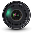 © Cobalt - camera photo lens isolated, 3d icon illustration.