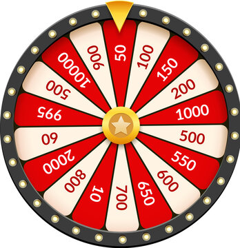 game wheel roulette luck prize
