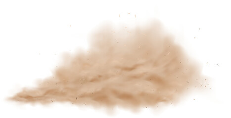 Dust sand cloud dirt air smog illustration