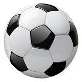 Fototapeta  - soccer ball 3D isolated