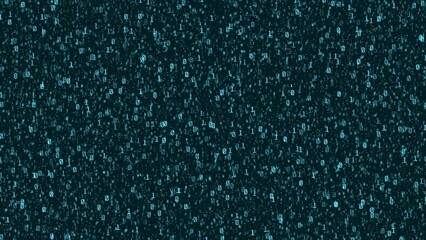 Digital binary code background. random computer binary code motion background. computer data transfer background. binary code stream. Matrix blue binary code animation.