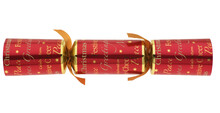 Shiny Christmas Cracker  Isolated On Transparency Photo Png File 