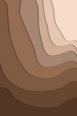 Wall Mural - abstract beige and brown colours background