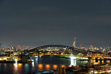 Fototapeta  - なみはや大橋から見る大阪市内の夜景