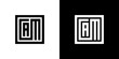 Letter CAM logo, Initial CAM monogram logo vector