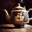 Antike chinesische Teekanne
