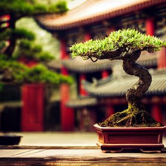 Canvas Print - japanischer bonsai