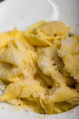 Wall Mural - tortellini with cheese