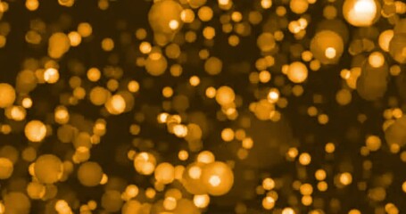 gold lights, bokeh background