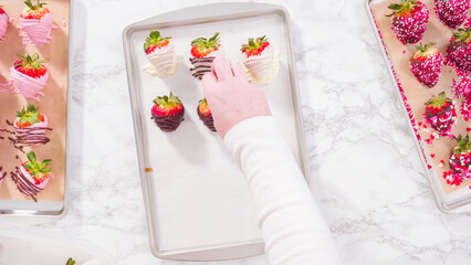 Sticker - Chocolate dipped strawberries