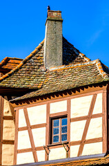 Sticker - typical half timbered facade