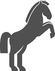 Wall Mural - Horse silhouette vector