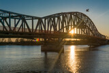 Fototapeta Most - most na Odrze w Gryfinie