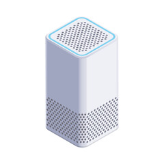 Poster - Isometric Smart Speaker