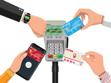 Wireless, Contactless Or Cashless Payments