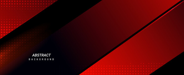 Wall Mural - abstract red pattern graphic banner background