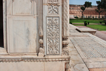 Canvas Print - Lahore fort, vintage castle, Punjab province, Pakistan