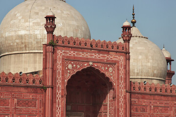 Sticker - Badshahi Mosque in Lahore, Punjab province, Pakistan