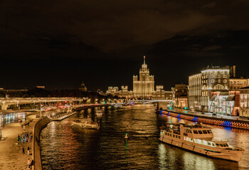 Wall Mural - city at night