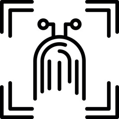 Sticker - Biometrics Icon