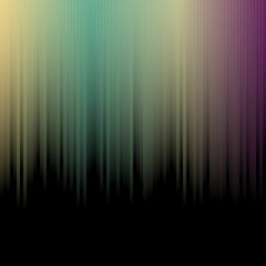 Wall Mural - illustration of an abstract background design with bright multicolored gradient vertical blur line