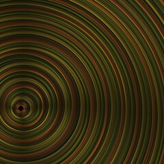 Wall Mural - abstract different size metal rings and circle stripes colorful spiral background or round shapes