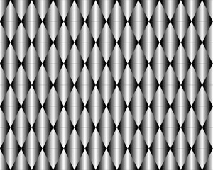 Canvas Print - black and white optical illusion background