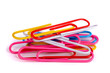 Paper clips pile