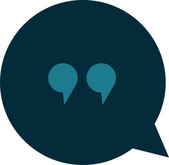 Fototapete - Quote Mark Icon Symbol Vector Illustration