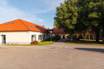 Wall Mural - old village building