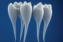 3D Rendering Of Molars