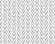 Hand crafted Black and white ethnic, geometric seamless pattern. Vector scandinavian background with brush ink zigzag. Simple pattern. Perfect for fabric, wrapping paper, textile, home decor