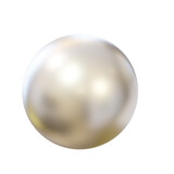 Matte nickel ball.