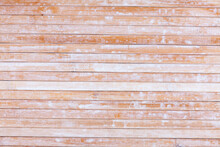 Natural Background Of Aged Light Wooden Planks Texture With Copyspace..