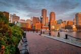 Fototapeta  - The historical landmarks and sites of Boston, Massachusetts.