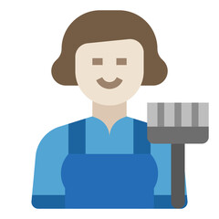 Sticker - housekeeping icon