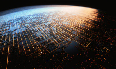 Connectivity, conceptual illustration