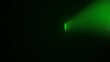 Grüne tanzende Lichtstruktur, die sich im Raum bewegt - Videohintergrund in Endlosschleife