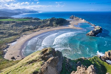 Castlepoint Panorama, New Zealand