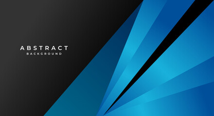 abstract futuristic gradient blue banner background
