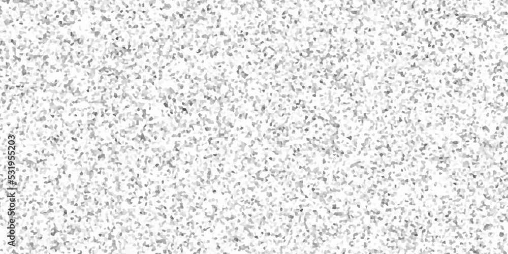Abstract design with white paper texture background and terrazzo ...