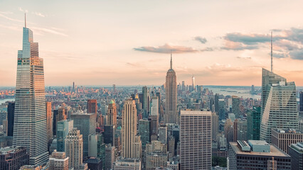 Wall Mural - The skyline of New York City, United States