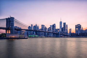 Wall Mural - The skyline of New York City, United States