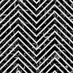 Wall Mural - Vector seamless chevron pattern, with grunge texture. Design for wrapping paper, wallpaper, textile, stationery.