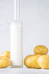 Sticker - Bottle of potato milk