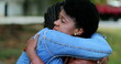 © Marco - Depressed African woman, friend helping compassionate hug